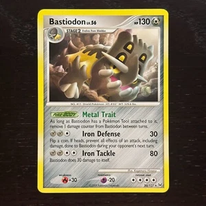 Bastiodon 20/127 Pokemon Platinum Regular Rare Card LP/MP - Picture 1 of 2