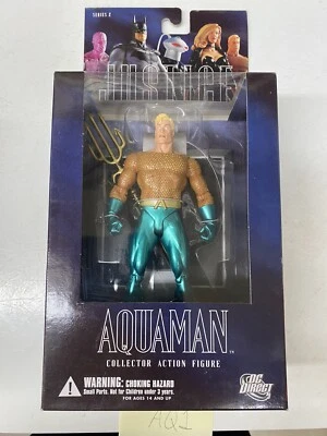 DC Direct Justice League: Aquaman Alex Ross Collector Action Figure Series 2 New - Image 1 of 2