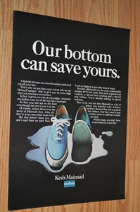 1968 KEDS MAINSAIL UNIROYAL SHOES ORIGINAL ADVERTISEMENT PRINT AD 68 SHOE - Picture 1 of 1