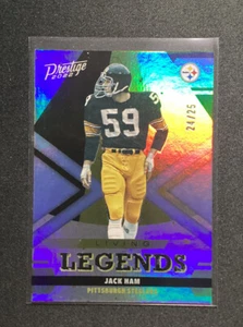 2022 Panini Prestige Living Legends Xtra Points Platinum /25 Jack Ham #LL-8 HOF - Picture 1 of 3