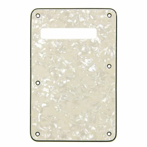 NEW BACKPLATE aged pearl white stratocaster - 3 ply - guitare strat - Picture 1 of 3