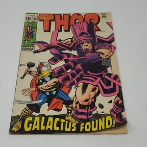 THE MIGHTY THOR #168 ~ Sept. GALACTUS Found ~ MARVEL COMICS 1969 ~ VG - Picture 1 of 10