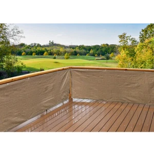  Recinzione privacy schermo blocco vento rete marrone noce 6x10, 6x16, 6x26 - Foto 1 di 5