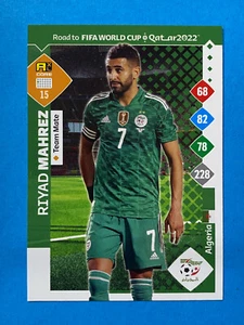 Panini Adrenalyn Road to Qatar 2022 Card n. 15 Riyad Mahrez Algeria - Imagen 1 de 1