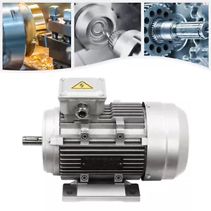 Elektromotor Drehstrom 1,5kW 380V 1405/min Welle 19mm 90S S1 IP55 - Bild 1 von 21