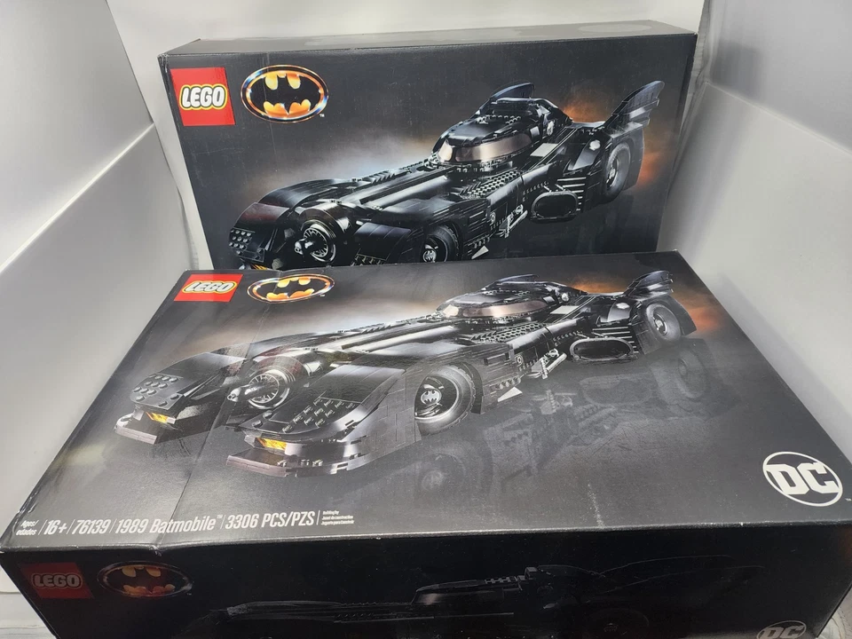 BATIMÓVIL LEGO BATMAN: SUPERHÉROES 1989 RETIRADO 76139 EDICIÓN COLECCIONISTA DC Foto 1 de 4