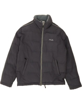 FILA Mens Padded Jacket UK 36 Small Navy Blue Nylon AH01 - Image 1 of 4