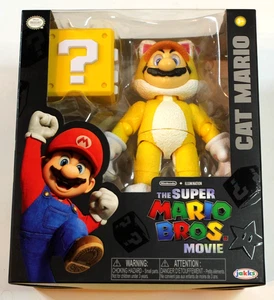The Super Mario Bros. Movie Cat Mario 5" Action Figure - Picture 1 of 7