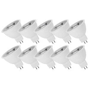 10 x Spectrum LED MR16 Reflektor 6W = 43W GU5,3 12V 430lm Tageslicht 6000K kalt - Bild 1 von 2
