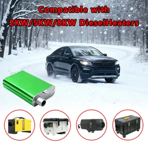 MANGUERA AISLANTE DE GASES DE ESCAPE para calefacción diésel, silenciador de calefacción estacionaria para coche - Imagen 1 de 8