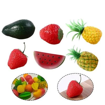 Imitazione Decorazione Frutta Artificiale PVC Ornamento Frutta per Arredo Soggio - Immagine 1 di 4