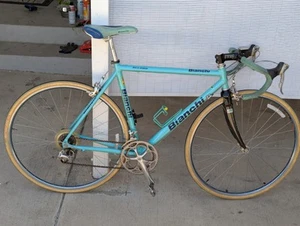 Bianchi Alloro Celeste Italy Road Bike Size 55cm Great Shape LOS ANGELES PICK UP - Picture 1 of 20