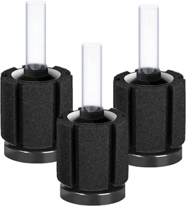 AQUANEAT 3er Pack Aquarium Bio Schwamm Filter Zucht Braten Betta Garnelen Nano Fische - Bild 1 von 12