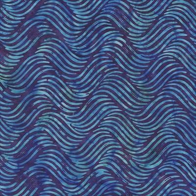 QE8: Charm - Waves - 457Q-4 Ultravioleta - Batik Foto 1 de 2