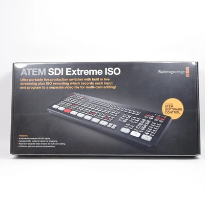 Blackmagic Design ATEM SDI Extreme ISO Production Switcher [Brand New] #5200S - Image 1 of 4