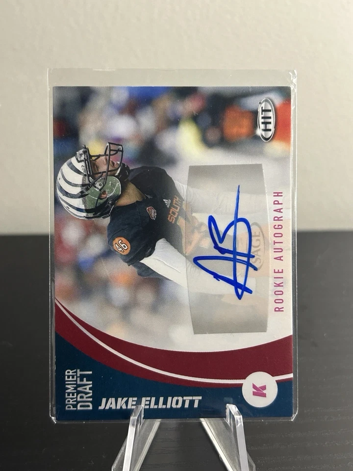 *Error Card! Wrong Auto* 2017 SAGE Hit Jake Elliott Autograph Eagles - Image 1 of 2
