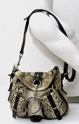 Michael Kors Python Snakeskin Shoulder Bag-Read - Image 1 of 4