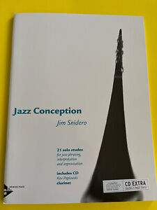 Jazz Conception, Clarinet, Jim Snidero/Ken Peplowski, Book/CD Set