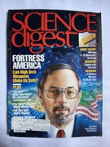 1985 September Science Digest Magazine Künstliche Haut rettet Opfer (MH590) - Bild 1 von 3