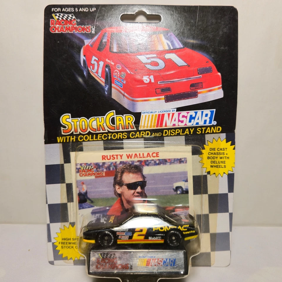 1992 Racing Champions 1:64 Rusty Wallace #2 Pontiac Excitement - Image 1 of 1