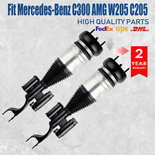 Fit Mercedes-Benz C300 C450 C43 AMG W205 C205 4Matic Front Air Suspension Struts