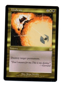 MTG Vindicate X1 Apocalypse edition rare - Picture 1 of 2