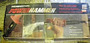 Sistema di chiusura vintage Remington Power Hammer 10 secondi con scatola calcestruzzo usato - Foto 1 di 5