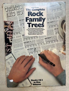 Pete Frame The Complete Rock Family Trees Books 1 & 2 in One Vol. USED - Picture 1 of 3