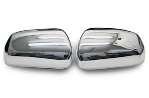 Set Edelstahl Spiegel Zierkappen Kappen Chrom für Nissan Murano I Z50 2002-2008 - Picture 1 of 2