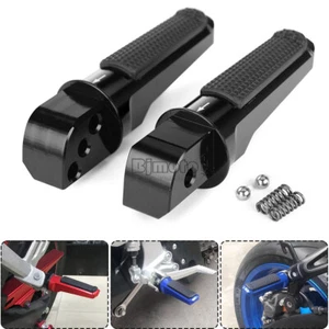 Rear Passenger Foot Pegs For KAWASAKI VERSYS 650 1000 NINJA H2 SX 400 650 - Imagen 1 de 12