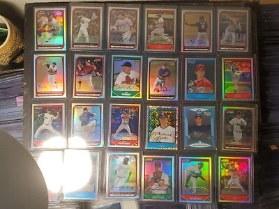 (29) 2007-2008 Bowman Chrome Refractors, Blue Refractor,  X-fractors Semi-Stars  - Image 1 of 4