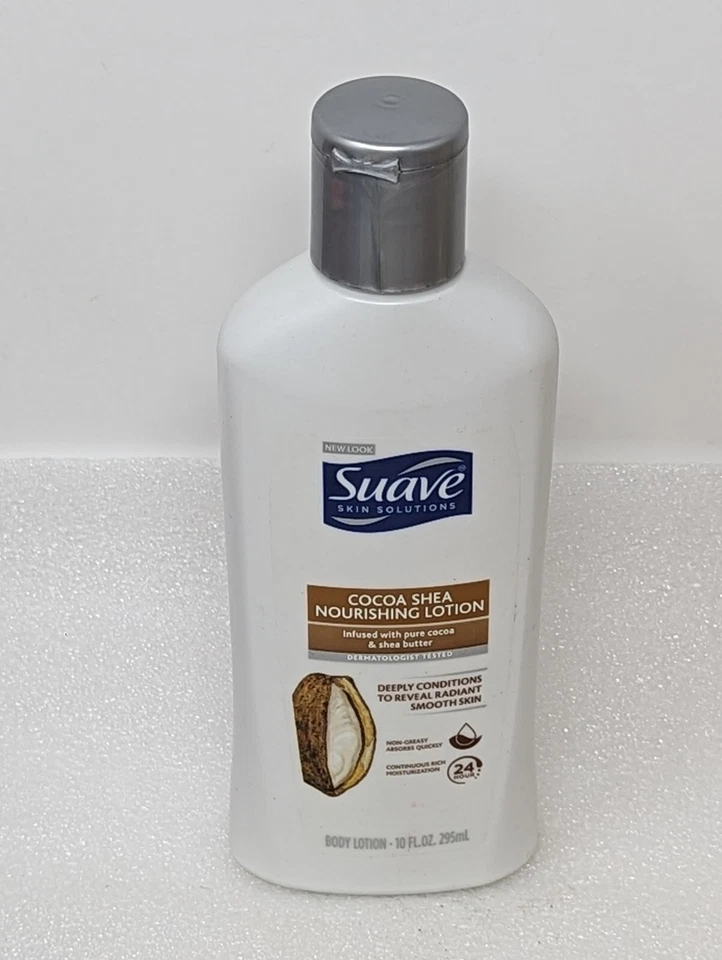 Suave Cocoa Shea Nourishing Lotion Infused With Pure Cocoa & Shea Butter 10 Oz - Image 1 of 1