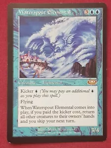 Magic The Gathering PLANESHIFT WATERPOUT ELEMENTAL tarjeta azul Magic The Gathering - Imagen 1 de 2