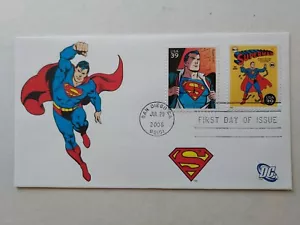 US 2006 SUPERMAN DC COMICS SUPER HEROES FDC Combo MNH, Uncirculated - Picture 1 of 2
