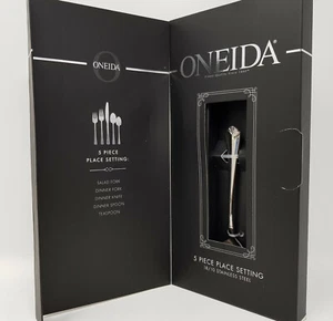 Oneida Juilliard 5-Piece Flatware Place Setting - Stainless Steel WL-LPBY430456 - Picture 1 of 10