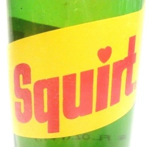 Vintage ACL Soda Pop Flasche: Full SQUIRT of BEAVER FALLS, PA - 16oz grün acl - Bild 1 von 2