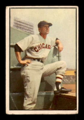 1953 Bowman Color #39 Paul Richards FAIR White Sox MG 565943 - Image 1 of 2