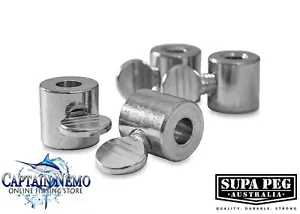 SUPA PEG TARP BUDDIES TENT POLE CLAMP OUTDOOR ACCESSORIES - 4 PACK IMP-TB01H - Picture 1 of 8