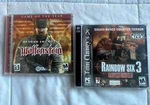 Return To Castle Wolfenstein, Rainbow Six 3 Rabenschild Lot - Bild 1 von 4