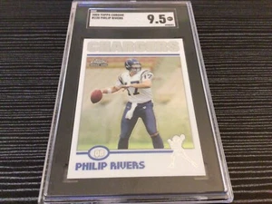 2004 Topps Chrome Philip Rivers RC #230 SGC 9.5 - Picture 1 of 3