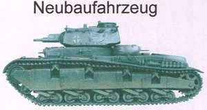 Neubaufahrzeug German Medium Tank Artmaster 80.380 New 1/87 Resin Kit - Picture 1 of 1