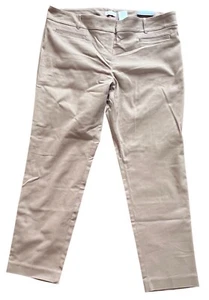 Pantalones cortos Van Huesen súper elásticos calce recto tostado oscuro para mujer talla 16 nuevos con etiquetas - Imagen 1 de 6