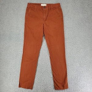 Forever 21 Chino Pants Men's 29 (30x31) Rust Orange Cotton Casual - Picture 1 of 8