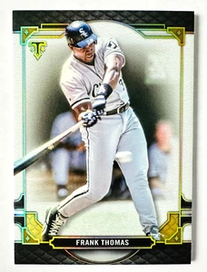 2022 Topps Triple Threads Frank Thomas Card #16 White Sox Legend! - Picture 1 of 3