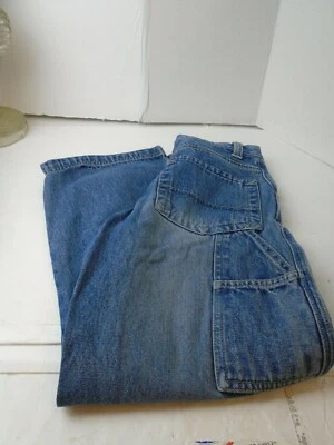 Pantalones de mezclilla de carpintero Canyon River Blues lavado medio para niños y niñas talla 10 Foto 1 de 4