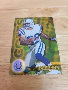 Topps Finest Gold Refractor 2000 troquelado/300 Marvin Harrison #44 raro $$$ - Imagen 1 de 3