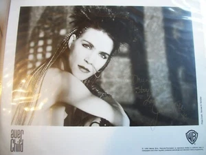 HANDSIGNIERTES 8X10 BILD- JANE KIND---SÄNGER AUS DEN 80ERN- SELTENE SIGNATUR! - Bild 1 von 1