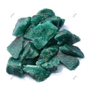 Uncut Rough Natural Colombian Emerald Green 500-5000 Ct Gemstone Lot CERTIFIED - Picture 1 of 13