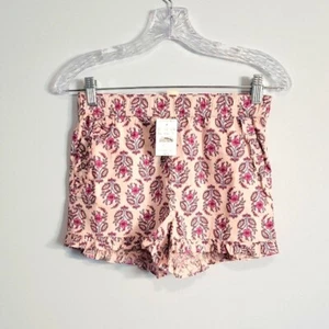 J.Crew Crewcuts Girls Pull On Short Pockets Floral Size 12 NWT - Picture 1 of 6