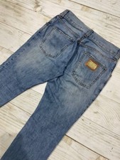 Vintage Dolce Gabbana Denim Jeans Logo Big Logo D&G Metal